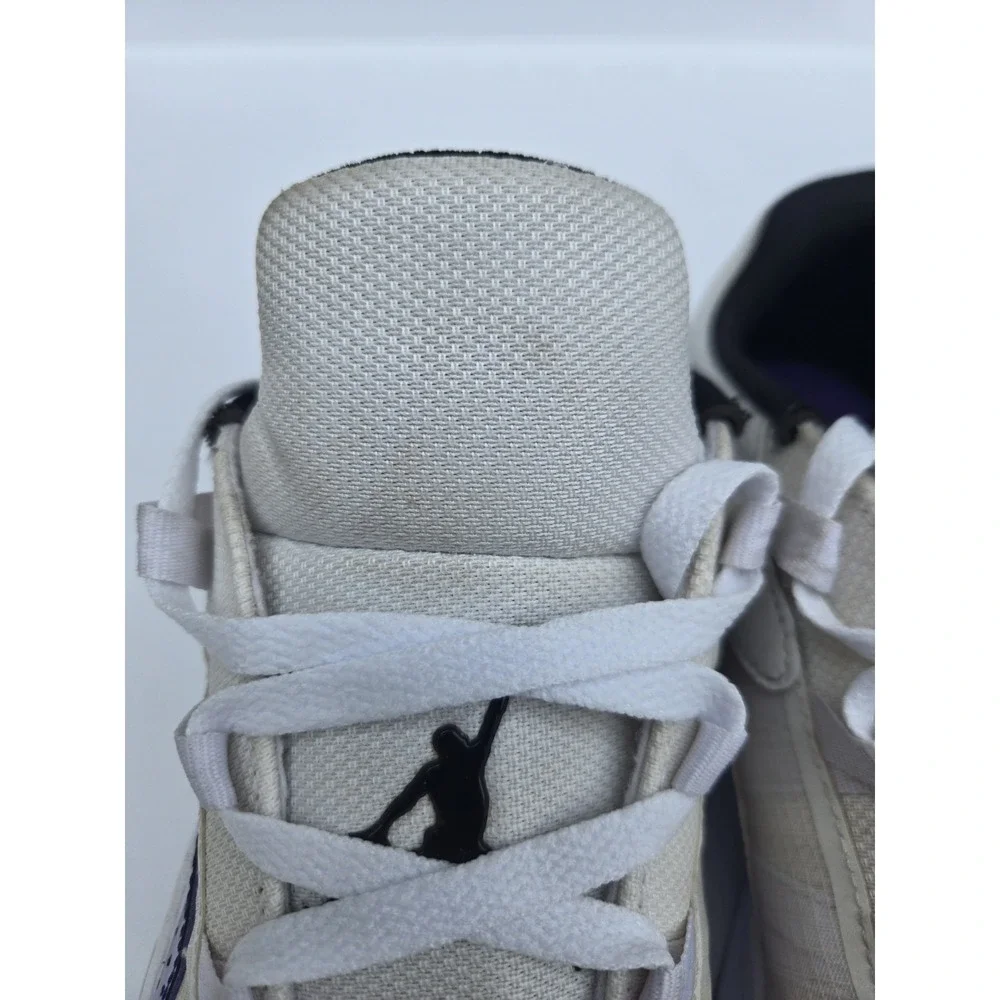 Nike Air Jordan CMFT Low Top Shoes Men's Size 11 White Purple - DN4180-105